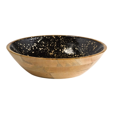 Schale Mango schwarz, Ø 37 cm, H: 9 cm, 4.0l _1