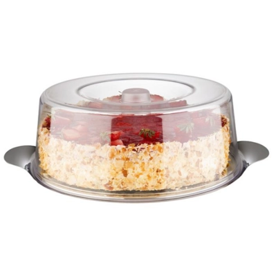 Presentoir à gâteaux avec cloche, 30cm Ø, H : 11 cm_2
