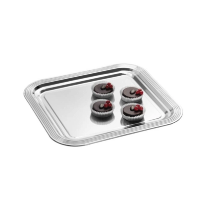 GN 2/3 Classic plateau party, 35.4 x 32.5 cm inox, poli _2
