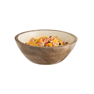 Bol Mango blanc, Ø 20 cm, H: 7.5 cm, 0.8l _2