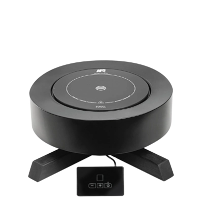 Plaque de cuisson à induction, 900 W, H: 16 cm,  Ø 24 cm, télécommande incluse_1