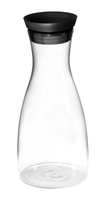 Glas-Karaffe, Ø 9.5 cm, H: 29 cm mit Edelstahl-/Silikondeckel_1