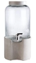 Getränkespender Element , Ø 22 cm H: 45 cm, 7 l Behälter aus Glas             