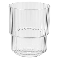 Trinkbecher Linea, transparent, 300 ml, stapelbar Ø 8.5 cm, H: 10 cm, Tritan
