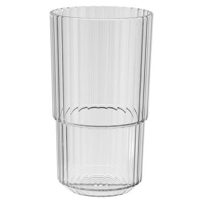 Trinkbecher Linea, transparent, 500 ml, stapelbar Ø 8.5 cm, H: 15 cm, Tritan_1