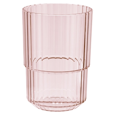 Trinkbecher Linea, pink, 400 ml, stapelbar Ø 8.5 cm, H: 12 cm, Tritan_1