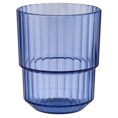 Trinkbecher Linea, blau, 150 ml, stapelbar Ø 6.5 cm, H: 8 cm, Tritan_1