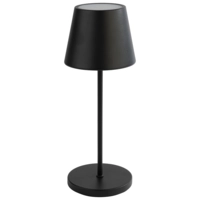 Lampe de table Merle, Ø 11 cm, H: 30.5 cm, noir 