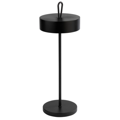 Lampe de table Cleo, Ø 12 cm, H: 30.5 cm, noir _1