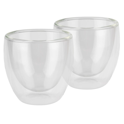 Glas Twinz, 6 cm Ø, H: 6.5 cm, 80 ml, doppelwandig _2