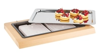 Buffetvitrine Top Fresh, 60 x 41 cm, H: 5 cm Set bestehend aus:_1