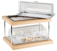 Vitrine de buffet Doppeldecker, 60x41 cm, H: 36 cm _1