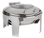 Chafing Dish ronde, 46 x 50 cm, H: 30 cm, 6 L 