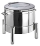 Chafing Dish rund Premium, 44 x 48 cm, H: 39 cm 18/8 Edelstahl