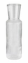 Lines Carafe en verre, Ø 8 cm H: 27 cm, 0.9 l, 