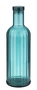 Bouteille Stripes, 90 mm Ø, H: 285 mm, 1000 ml, avec bouchon, turquoise