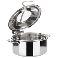 Chafing Dish 4-pièces, Ø 30.5 cm, H: 17.5 cm en Inox_1