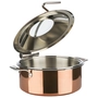 Chafing Dish  4-pièces, Ø 30.5 cm, H: 17.5 cm en Inox, optique cuivre