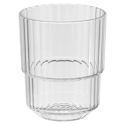 Trinkbecher Linea, transparent, 150 ml, stapelbar Ø 6.5 cm, H: 8 cm, Tritan_1