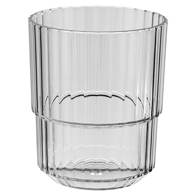 Trinkbecher Linea, grau, 300 ml, stapelbar Ø 8.5 cm, H: 10 cm, Tritan Ø 8.5 cm, H: 10 cm, Tritan_1