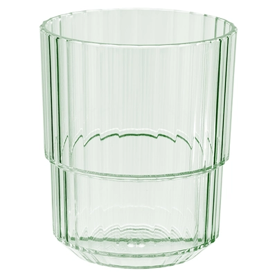 Trinkbecher Linea, grün, 300 ml, stapelbar Ø 8.5 cm, H: 10 cm, Tritan Ø 8.5 cm, H: 10 cm, Tritan_1