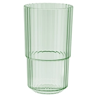 Trinkbecher Linea, grün, 500 ml, stapelbar Ø 8.5 cm, H: 15 cm, Tritan Ø 8.5 cm, H: 15 cm, Tritan