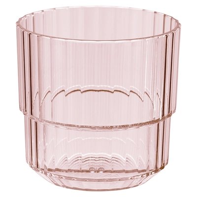 Trinkbecher Linea, pink, 220 ml, stapelbar Ø 8.5 cm, H: 8 cm, Tritan Ø 8.5 cm, H: 8 cm, Tritan_1