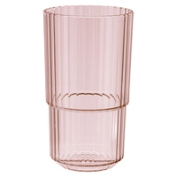 Trinkbecher Linea, pink, 500 ml, stapelbar Ø 8.5 cm, H: 15 cm, Tritan Ø 8.5 cm, H: 15 cm, Tritan