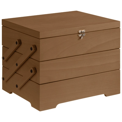 Buffet Box, with 3 compartments , brun 70.5 x 37 cm, H: 53.5 cm_1