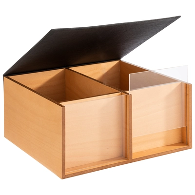 Buffet Toast Box, 36 x 33.5 cm, H: 17.5 cm  _2