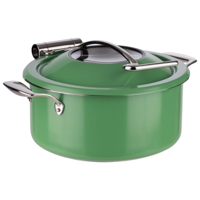 Chafing Dish, 4-tlg, Set, Ø 30.5 cm, H: 17.5 cm  en inox vert_1