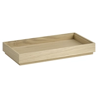 GN 1/3 Base en bois Valo, 32.5 x 17.6 cm H: 4.5 cm 