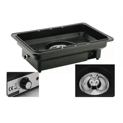 Réservoir d'eau électrique, 900W/230V, GN 1/1, 9 L adaptable sur châssis bain marie jusqu'à H: 100 mm_1