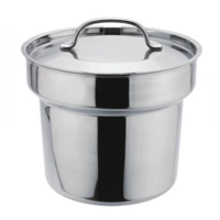 Bain Marie Topf, Ø 21.6 cm, H: 20.8 cm, 4.5 L, 18/8 Edelstahl