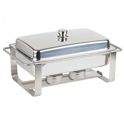 Caterer Pro Chafing Dish Edelstahl, stapelbar, 9 L 64 x 35 cm, H: 34 cm, GN 1/1 _1