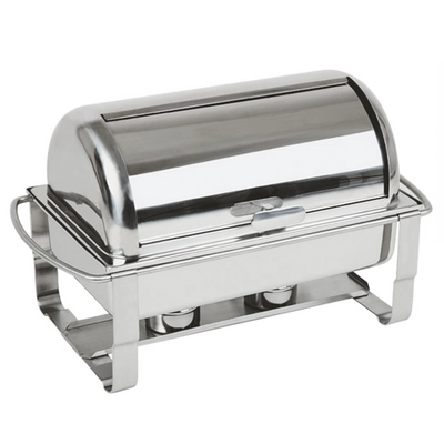 Caterer Rolltop Chafing Dish, inox, 9 L, 63.5 x 35 cm, H: 40 cm, GN 1/1_1