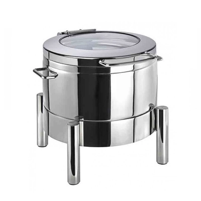 Premium Chafing Dish rund, CNS, 10 L, 47.5 x 45 cm, H: 40 cm_1