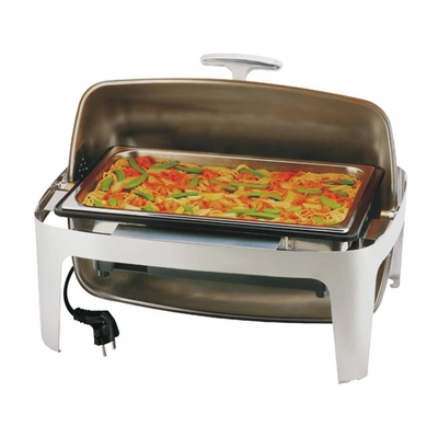 Elite Rolltop bain-marie, inox, GN 1/1, 67 x 52.8 cm, H: 43.3 cm _1