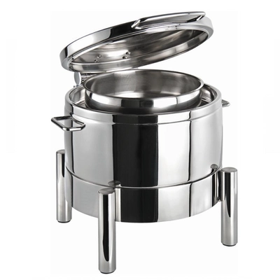 Premium Chafing Dish rund, CNS, 10 L,  44 x 48 cm, H: 39 cm _1