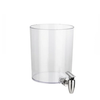 Récipient jus rechange avec robinet, 4l, Ø 17.5cm, H: 21 cm