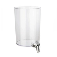 Récipient de jus rechange, 6l, inclus robinet,  Ø 20 cm, H: 27.5 cm