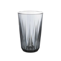 Trinkbecher Crystal, Tritan, grau 8 cm Ø, H: 12.5 cm, 300 ml