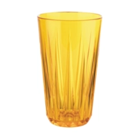 Trinkbecher Crystal, Tritan, orange Ø 9 cm, H: 15.5 cm, 500 ml