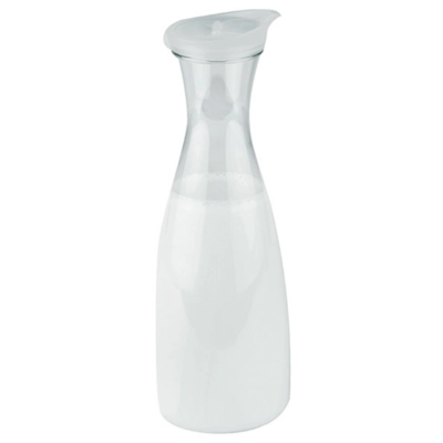 Carafe /pichet polycarbonte Ø 11cm, H: 30cm, 1.6l, avec couvercle transparent_1