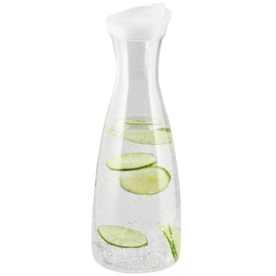 Carafe /pichet polycarbonte Ø 11cm, H: 30cm, 1.6l, avec couvercle transparent_2