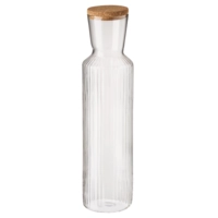 Lines Glaskaraffe Kork Deckel,, H: 35 cm, 1.5 l 