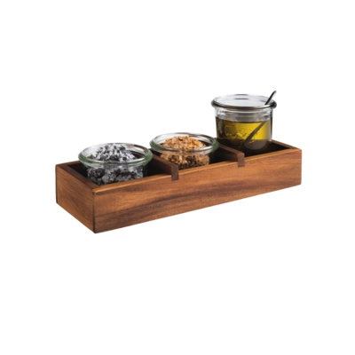 Table Holzbox Akazienholz 23.5 x 8.5 cm, H: 4.5 cm _2
