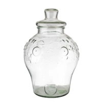 Glas m. Deckel zu Getränkespender Fruits, Ø 25 cm, H: 42 cm, 10.5 l