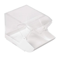 Universalbox, Weiss, 23 x 14.5 cm, H: 15 cm Unterteil weiss, Polypropylen
