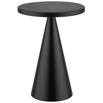 Lampe de table Cone, Ø 13 cm, H: 18 cm, noir _1